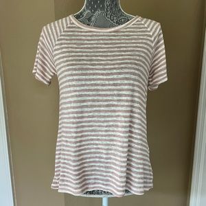 Short Sleeve Open Back Sweater